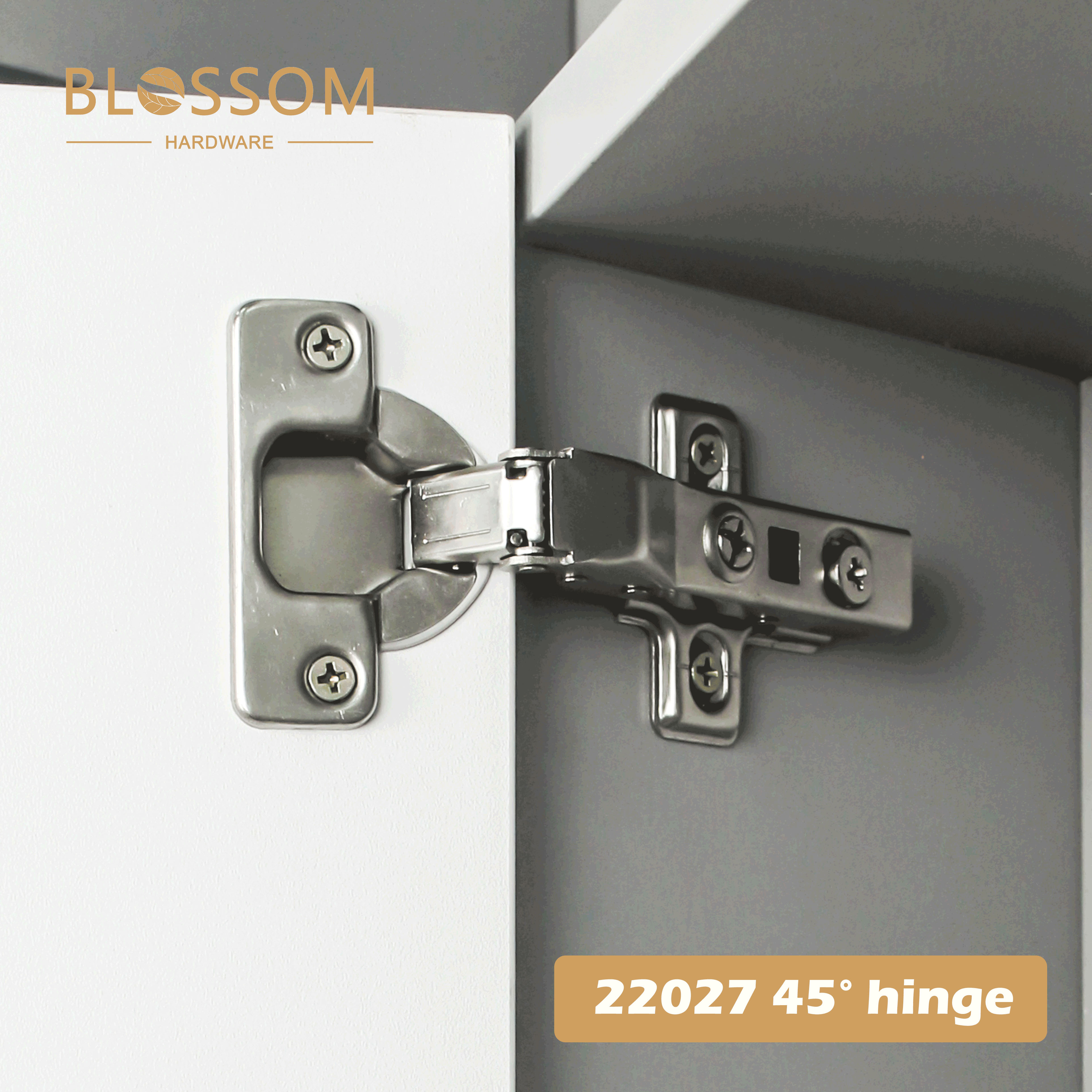 22027 45° Cabinet Hinge | Blossom Hardware